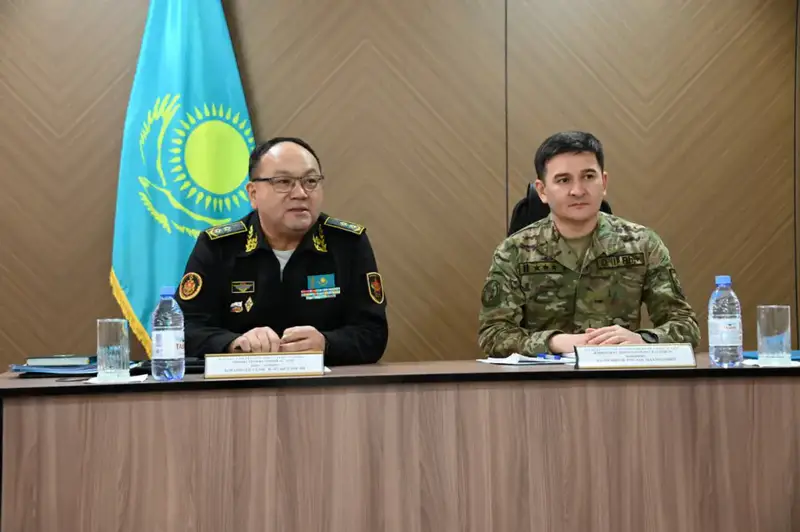 Заместитель министра обороны посетил Актауский гарнизон Павлодаре