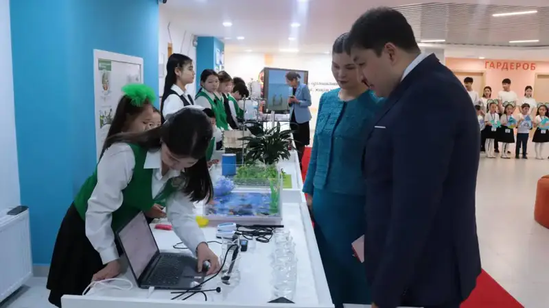 Кызылординские школьники учатся экономии воды Павлодаре