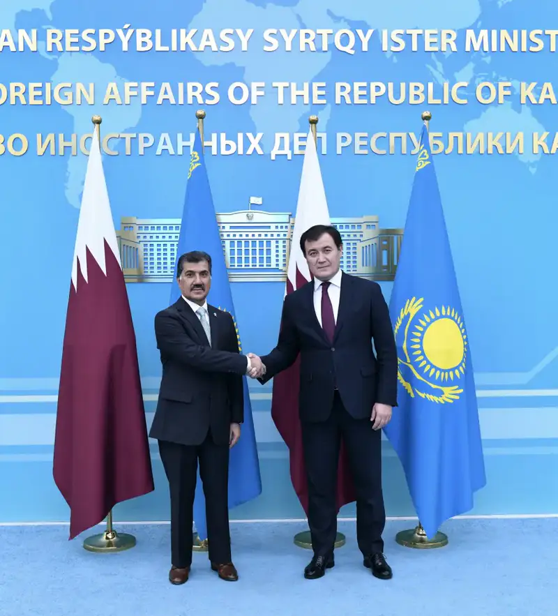 В Астане состоялись межмидовские консультации Казахстана и Катара (4)