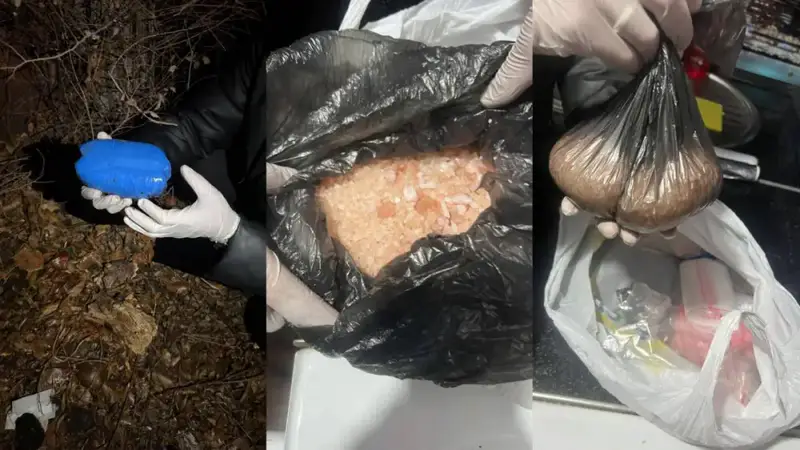 Задержание наркосбытчика с 1,5 кг мефедрона в Восточно-Казахстанской области Павлодаре