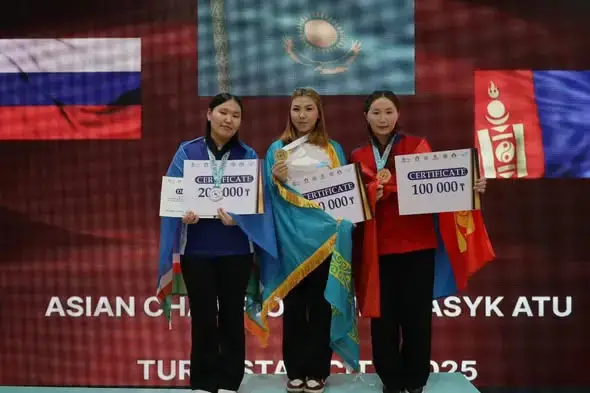 СПОРТСМЕН ТУРКЕСТАНСКОЙ ОБЛАСТИ СТАЛ ЧЕМПИОНОМ АЗИИ ПО АСЫК АТУ (3)