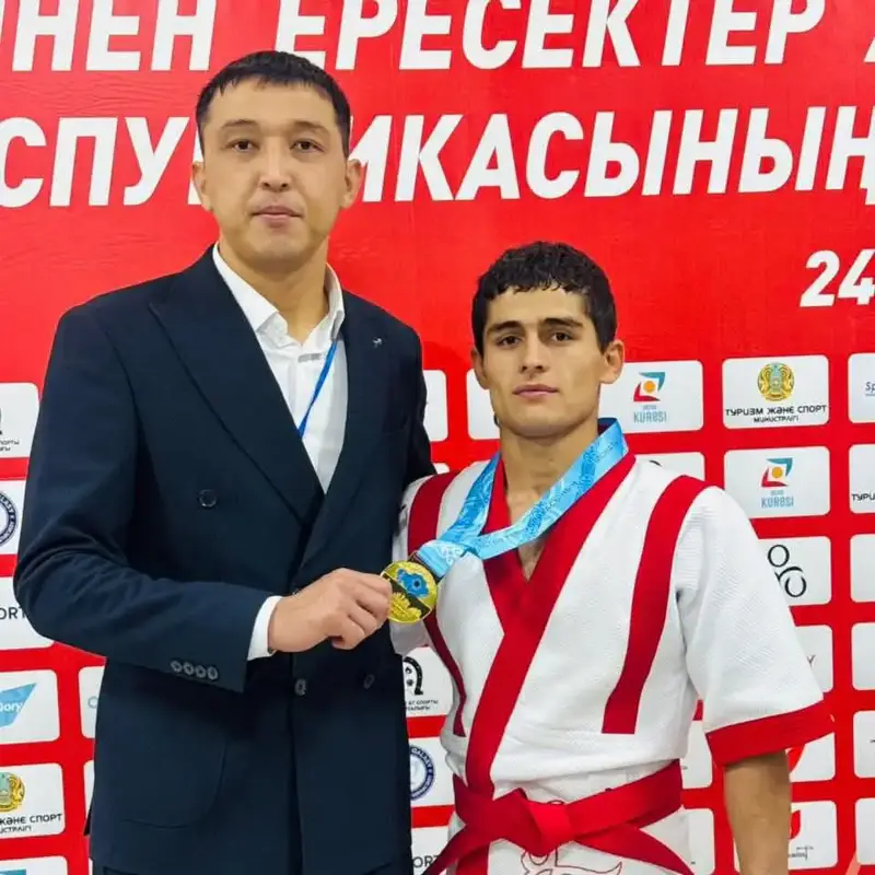 ТУРКЕСТАНСКИЙ БОРЕЦ СТАЛ ЧЕМПИОНОМ СТРАНЫ ПО ҚАЗАҚ КҮРЕСІ (3)