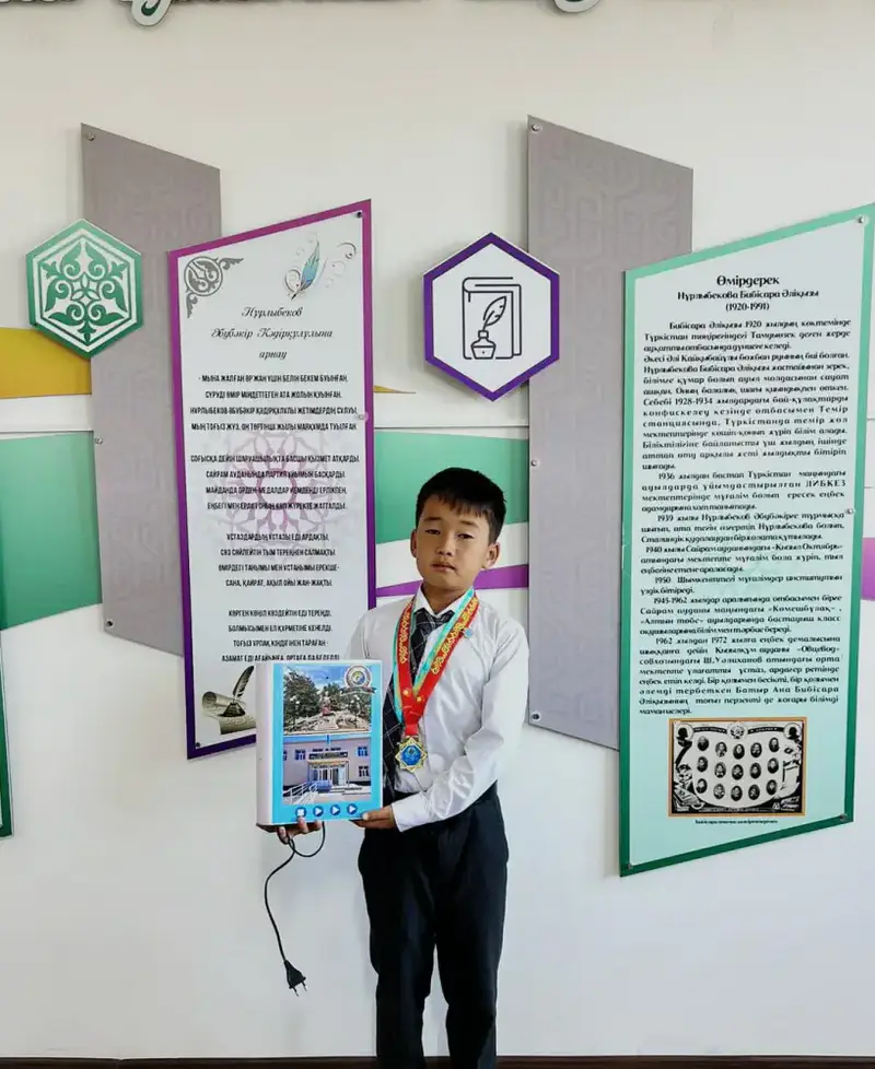 Когда книга говорит: Маякумские школьники удивляют мир! Павлодаре