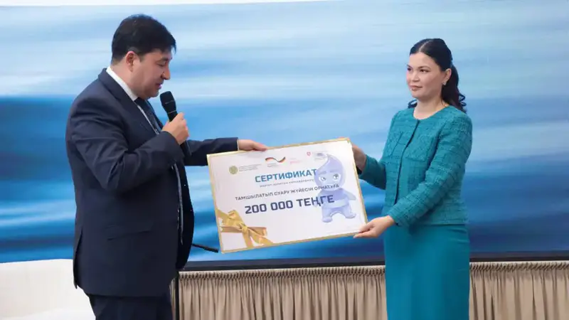 Более тысячи школьников Кызылординской области приняли участие в открытом уроке на тему экономии воды (2)