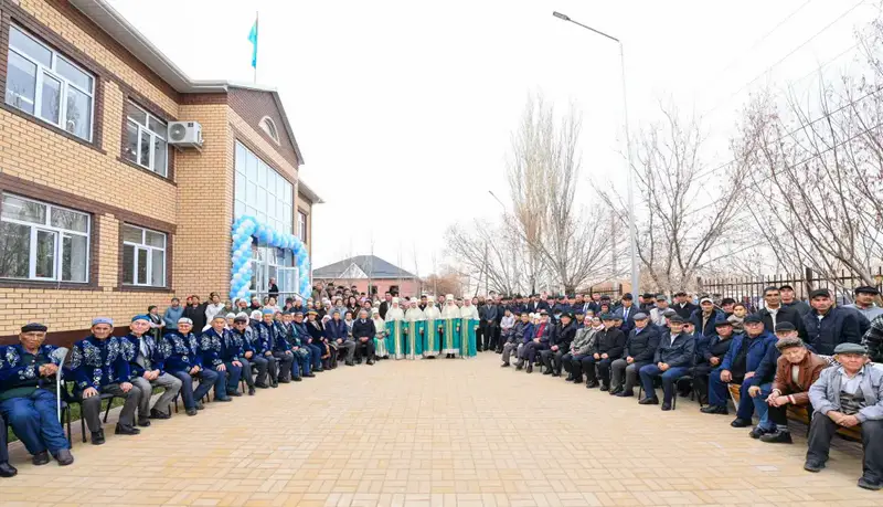 В селе Бестам Шиелийского района открылся клуб на 150 мест (9)