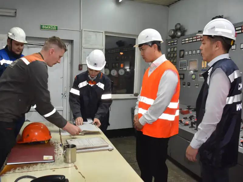 Проверка промышленной безопасности на ТЭЦ-2 Петропавловска Павлодаре