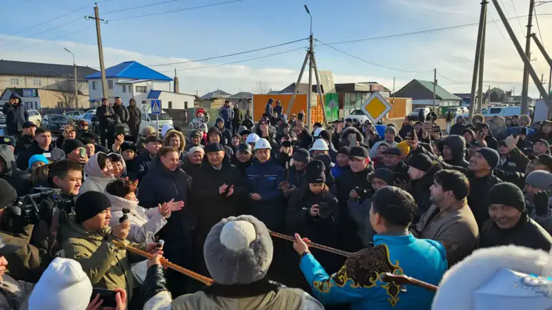 Подключение газа в селе Коянды улучшает комфорт жизни Павлодаре