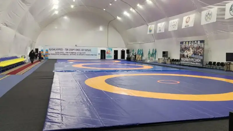 В Балхаше открылся новый модульный спортивный зал для тренировок Павлодаре