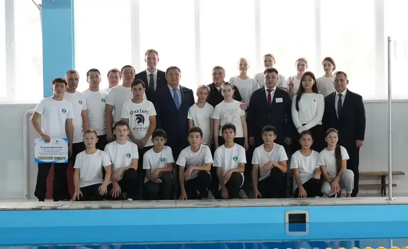 Открытие нового бассейна в Макинске: шаг к развитию водных видов спорта в регионе Павлодаре