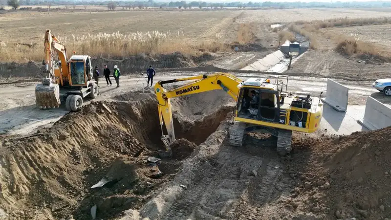 Канал «Найман»: бетон и 2000 га орошаемых земель! Павлодаре