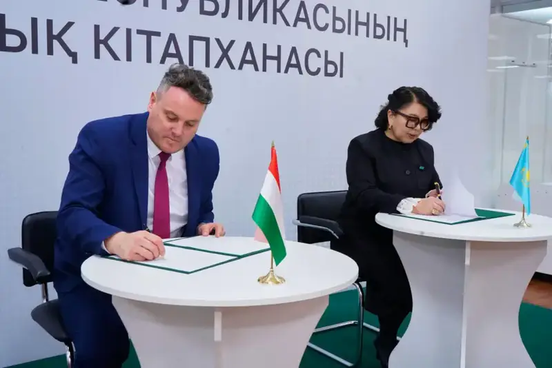 Подписание меморандума между Национальной библиотекой Казахстана и Генконсульством Венгрии: новый этап культурного сотрудничества Павлодаре