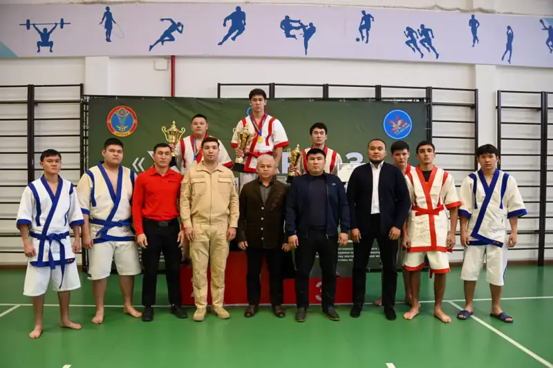 Алижан Ерсаев стал чемпионом городского турнира по қазақ күресі в Астане среди школьников и студентов Павлодаре