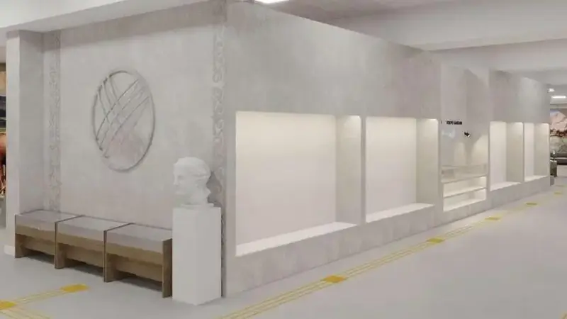 Завершение ремонта в Историко-краеведческом музее Балхаша Павлодаре