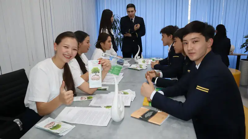 В Академии гражданской авиации открыт новый Центр развития экологической культуры для студентов Павлодаре