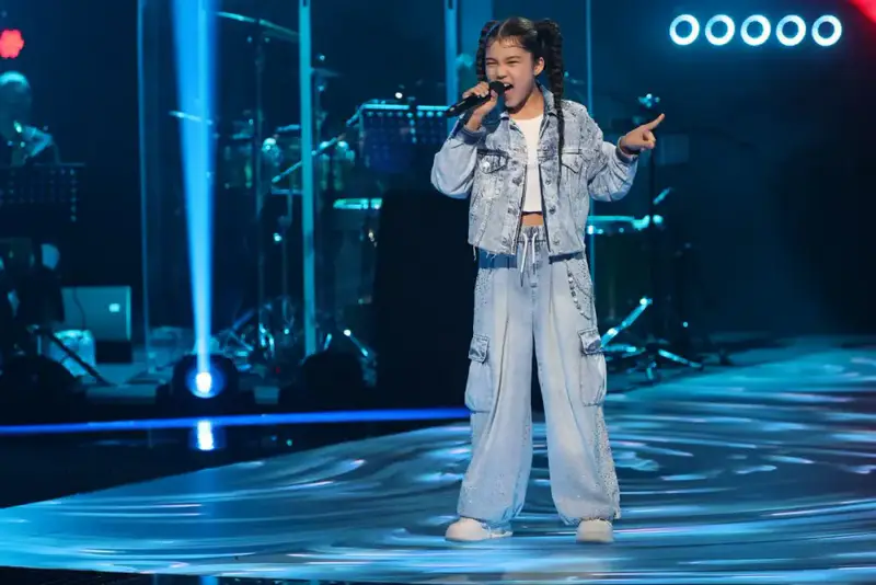 Воспитанница детской студии «Жас сарбаз» представит Казахстан в финале конкурса «Голос. Дети» в Москве (3)