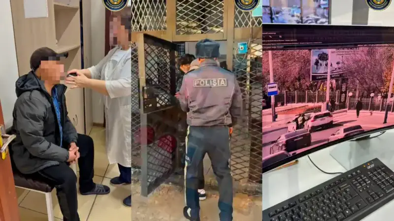 Ночные рейды полиции в Актобе Павлодаре