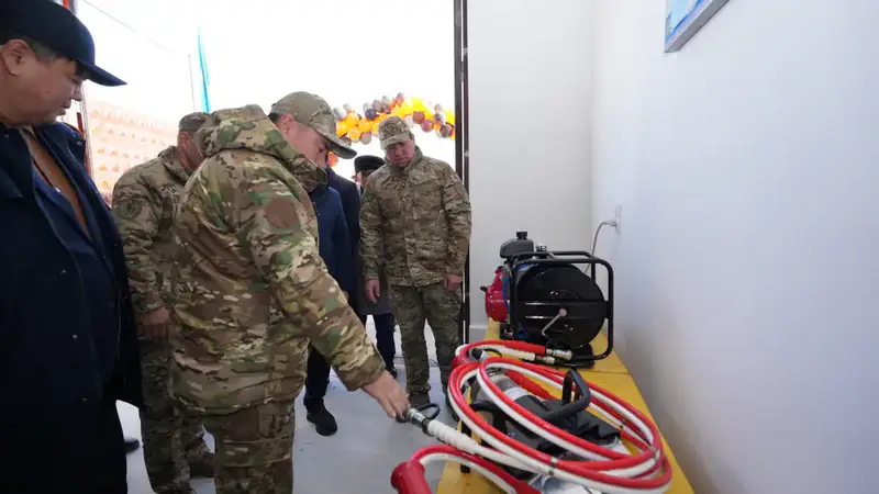 Чингис Аринов дал старт работе нового ДПФ в селе Жуантобе (10)