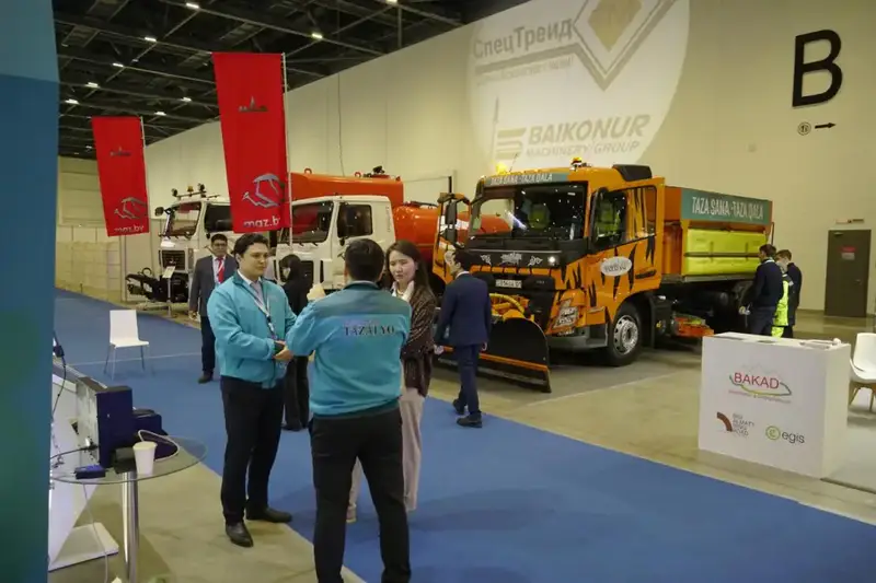 На выставке «KazTraffic-2025» ТОО «Астана Тазалық» представило новую систему мониторинга для оптимизации работы городского автопарка Павлодаре