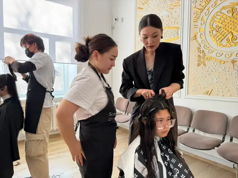 Год рабочих профессий: лучшего парикмахера определяли в Астане (5)