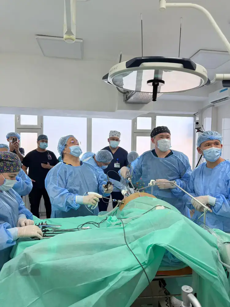 В Алматинской области впервые успешно проведена бариатрическая/метаболическая операция Павлодаре