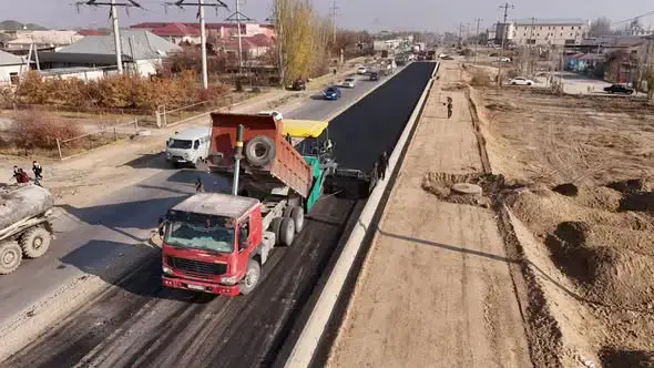 Ремонт дорог в Туркестане 1385 км обновление асфальта Павлодаре