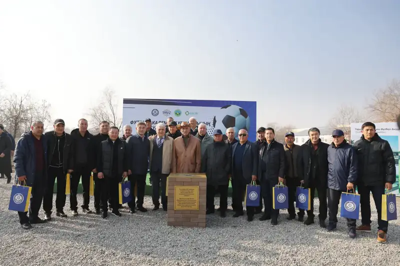 Футбольную академию строят в Жамбылской области (5)