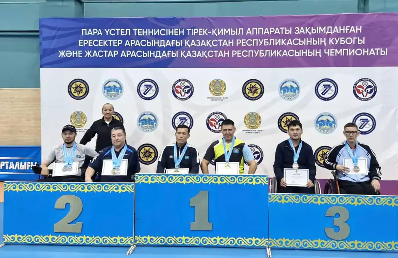 Ардак Нурмагамбетов из ВКО одержал победу на Кубке Казахстана по теннису, завоевав три медали Павлодаре