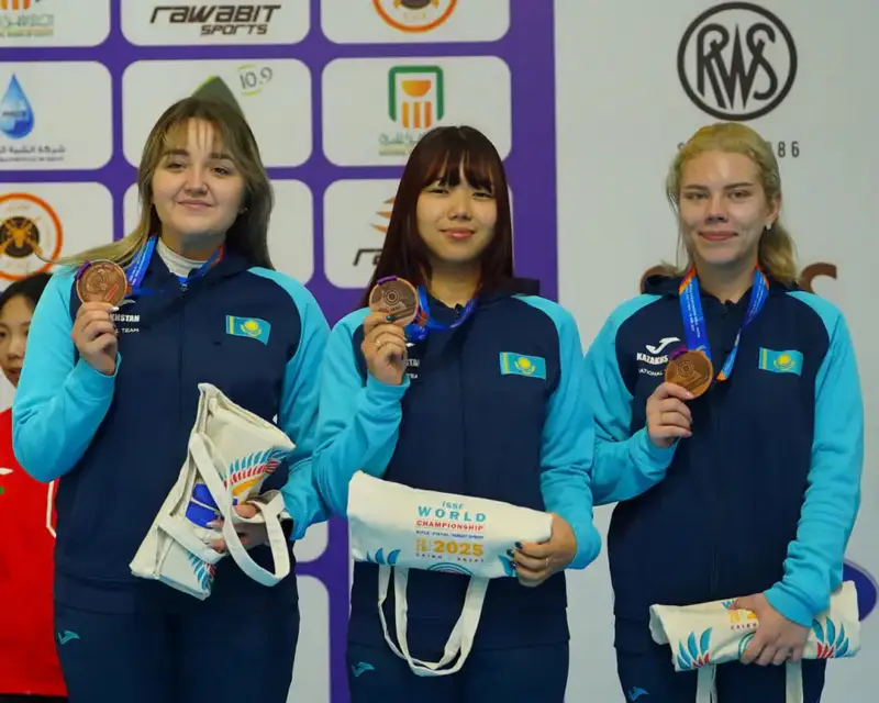 Алматы: бронза на чемпионате мира по стрельбе Павлодаре