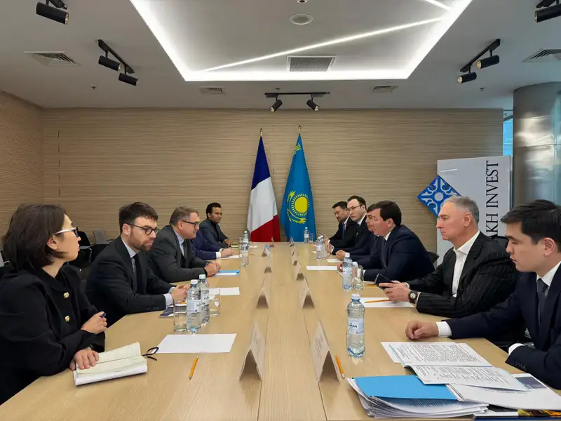 Асхат Шахаров обсудил с послом Франции инвестиционные проекты в Актюбинской области (6)