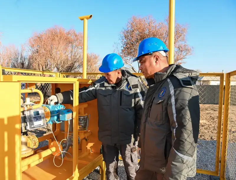 В село Шаган Сырдарьинского района подведен природный газ Павлодаре