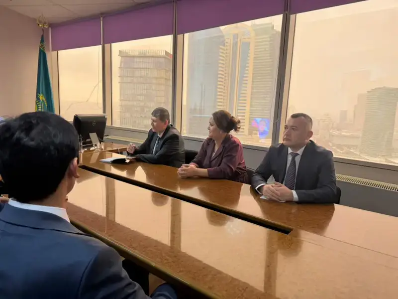 Канат Мынбаев и таджикская делегация обсудили сотрудничество в строительстве Павлодаре