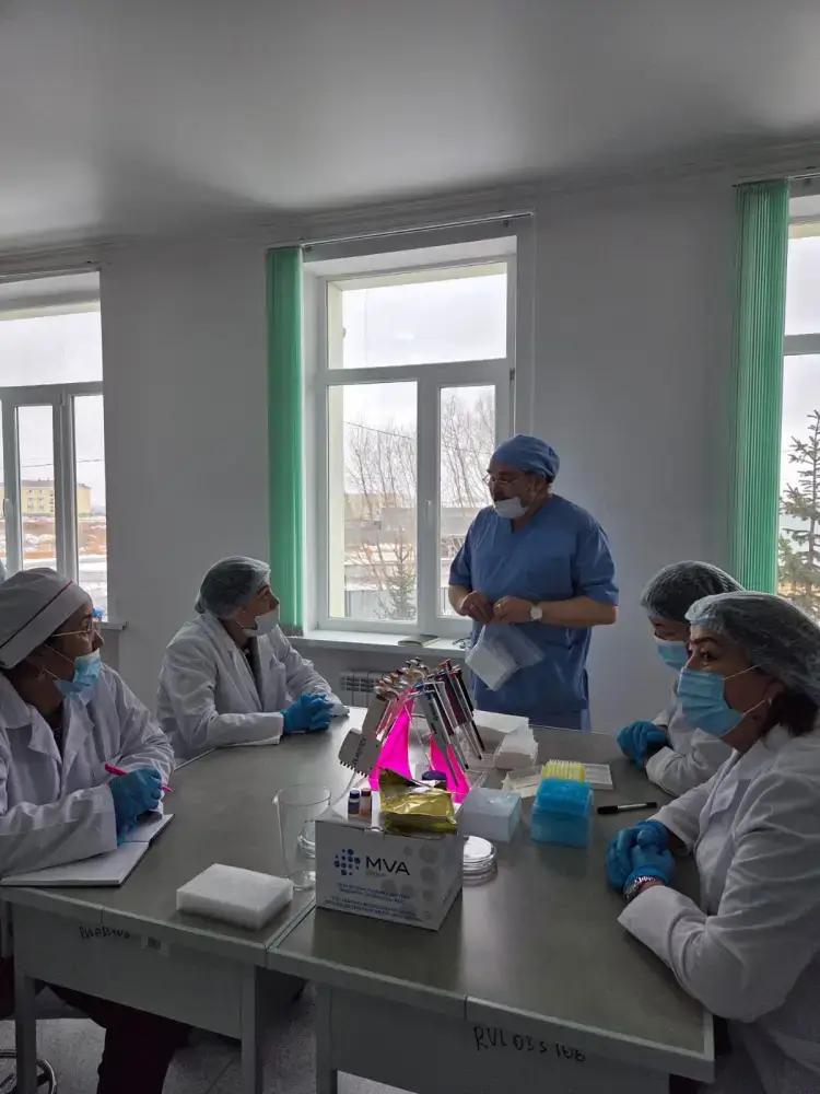 В Астане прошло обучение по диагностике вируса ящура для сотрудников ветеринарных лабораторий Павлодаре