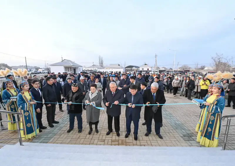 В Шиелийском районе открылся физкультурно-оздоровительный комплекс (5)