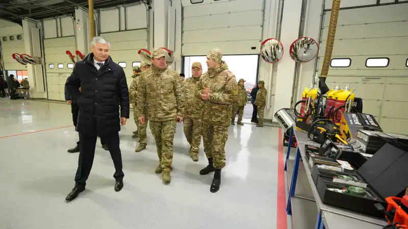 В Жезказгане впервые за 50 лет открыта новая современная пожарная часть (6)