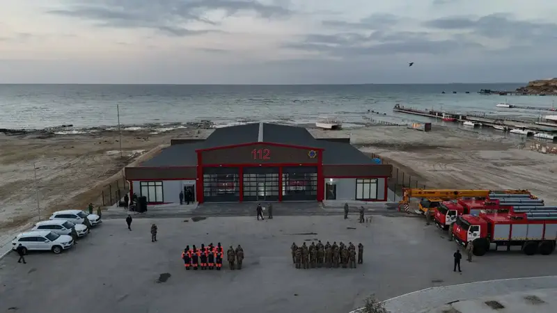 Три новых пожарных центра открыты в Мангистауской области Павлодаре