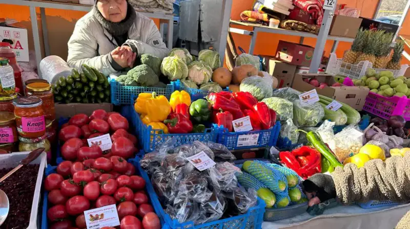 В Алмалинском районе Алматы открылась вторая ярмарка выходного дня (2)