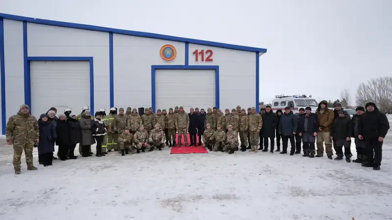 В селе Родина Глава МЧС открыл ДПФ (7)