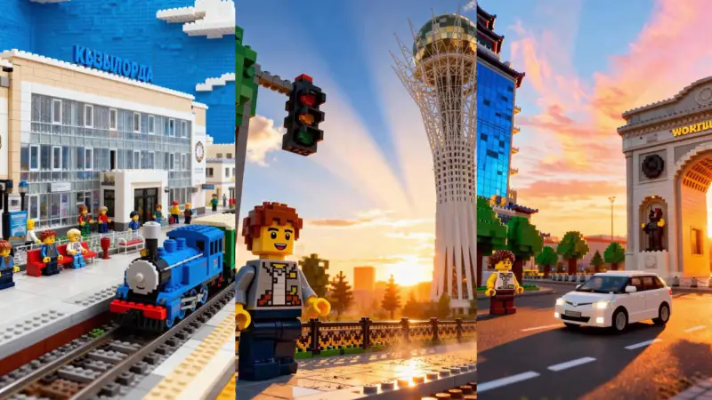 LEGO City: Казахстанские города в мире конструктора Павлодаре