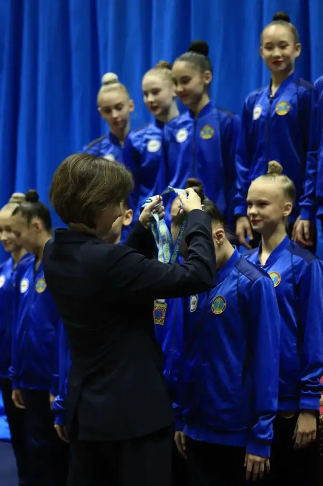 Состоялся Открытый чемпионат Астаны по художественной гимнастике (3)