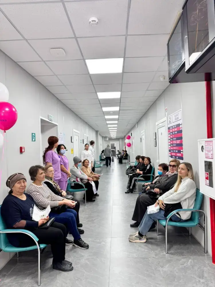 Казахстан: более 8 тысяч женщин прошли диагностику Павлодаре