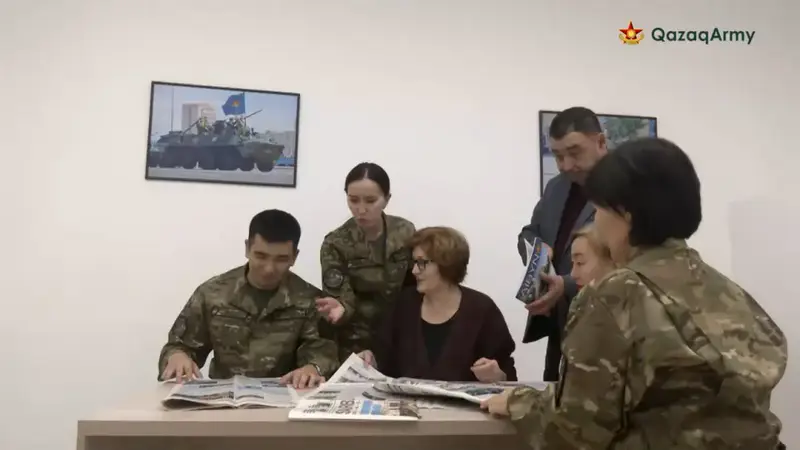Военные журналисты Казахстана отмечают профессиональный праздник Павлодаре