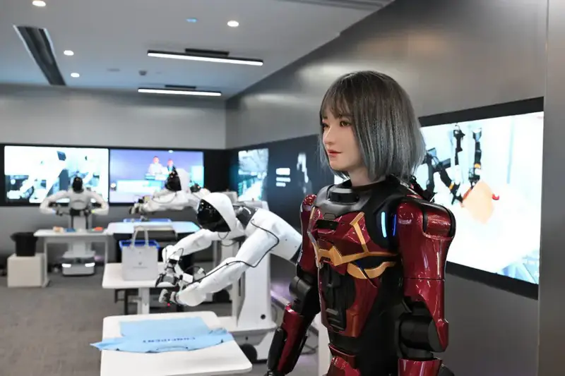 Аким Алматы встретился с сооснователем AgiBot и запустил стратегическое сотрудничество в сфере робототехники и ИИ (4)