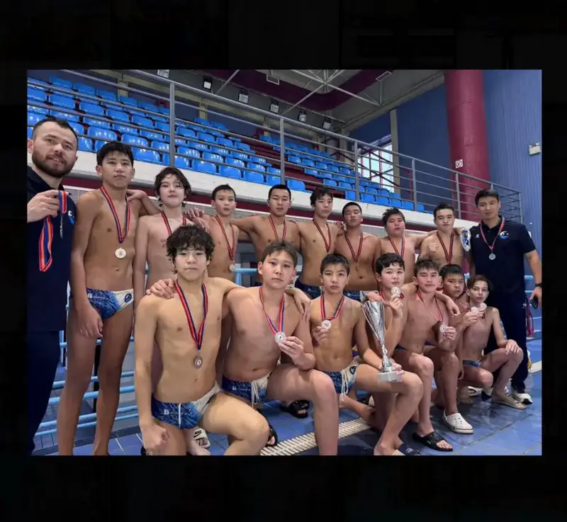 Серебро для столичной команды по водному поло Павлодаре