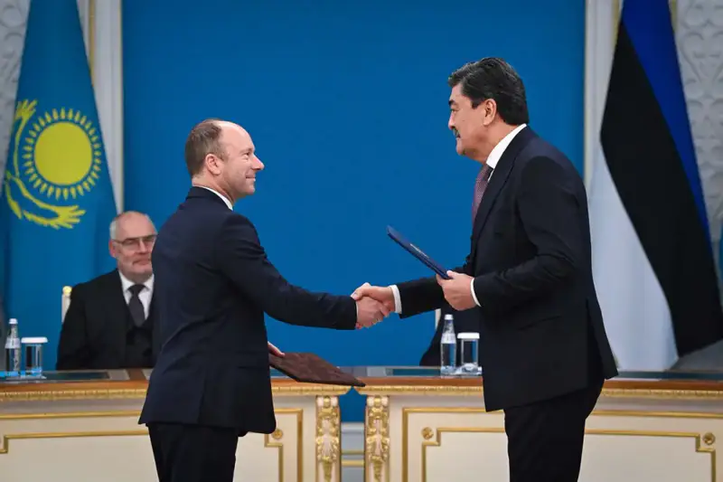 Казахстан и Эстония подписали экологический меморандум Павлодаре