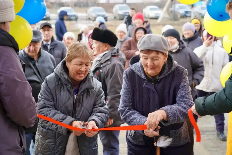 В селе Карабас Бескарагайского района открыта новая врачебная амбулатория (2)