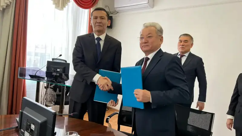 Меморандум между университетом и Комитетом по промышленной безопасности в Караганде Павлодаре