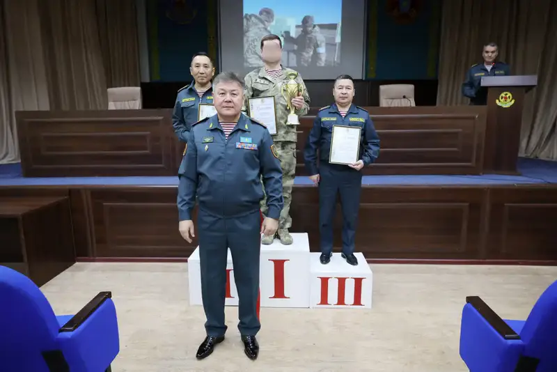 Соревнования по пулевой стрельбе в Национальной гвардии Павлодаре