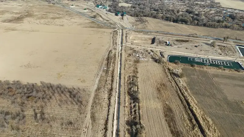 Работы по бетонированию канала «Найман» завершены в Туркестанской области (6)