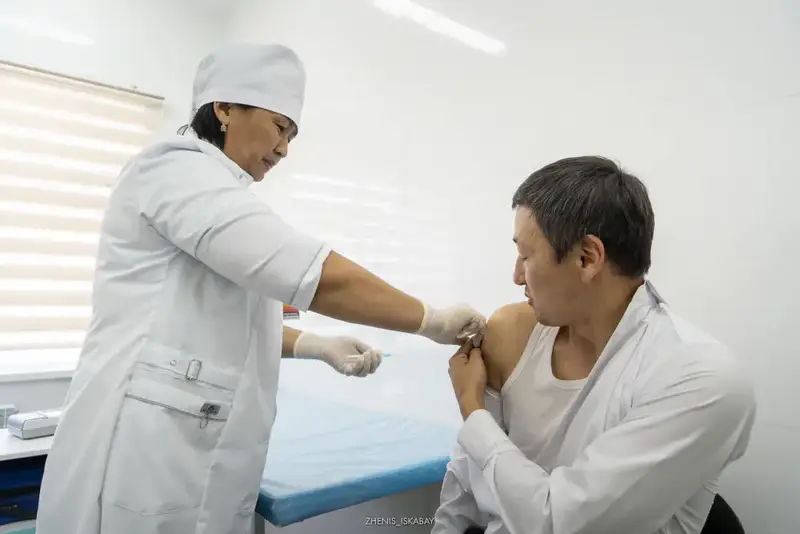 Новые медицинские объекты в Панфиловском районе Павлодаре