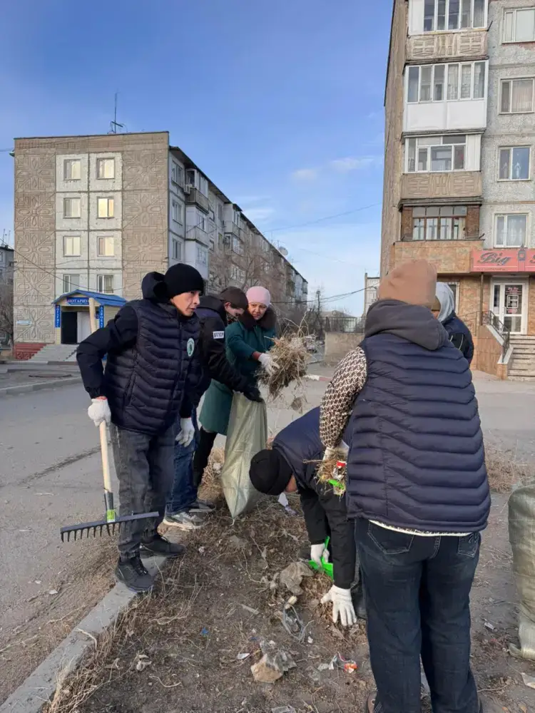Экологические мероприятия в Ұлытау: чистота и единство Павлодаре